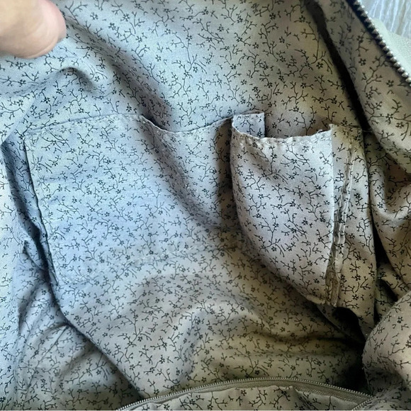 77%OFF❣️Cesca Beige Cream Ribbed Bucket Handbag - Picture 11 of 16